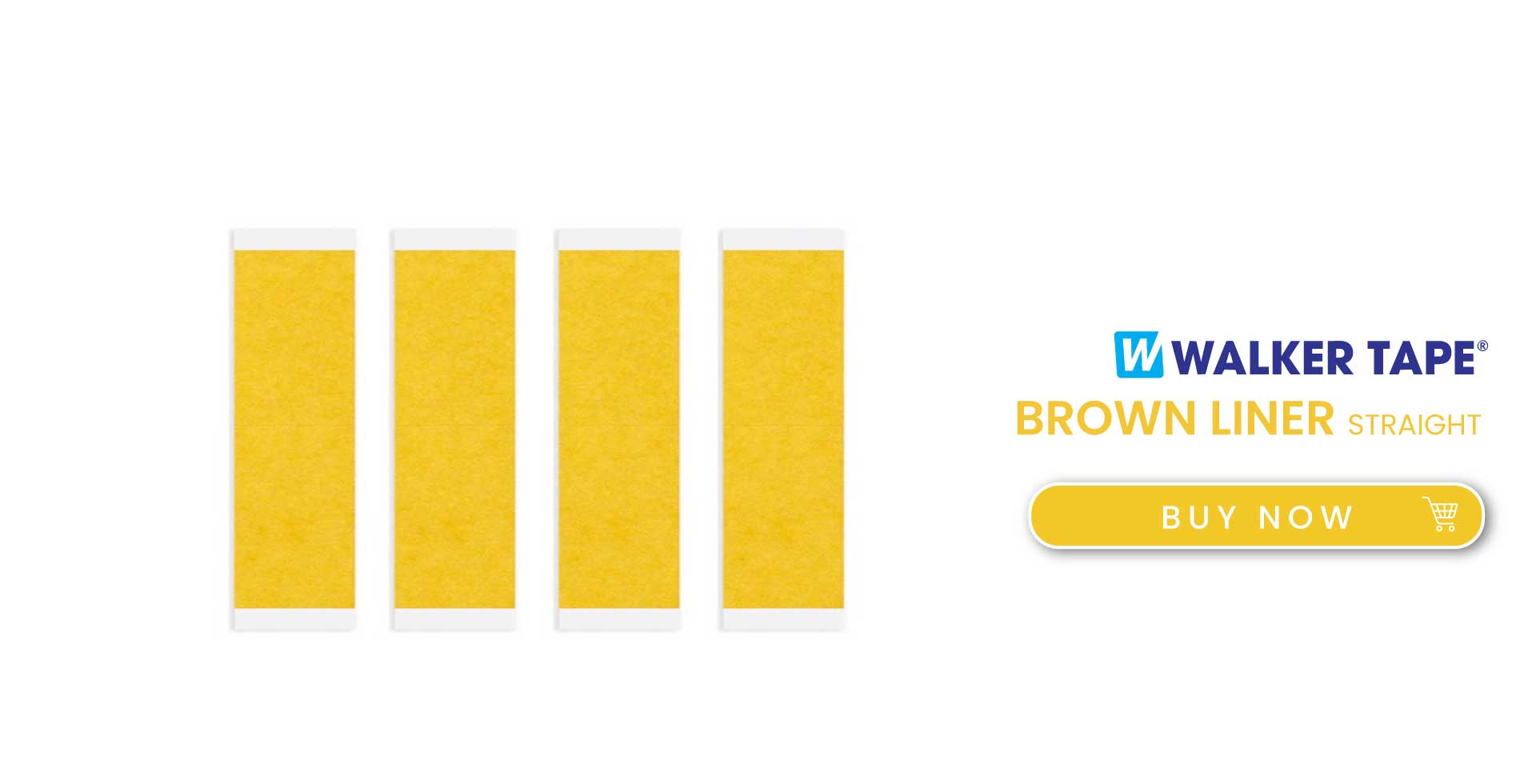 Brown liner Tape Straight 
