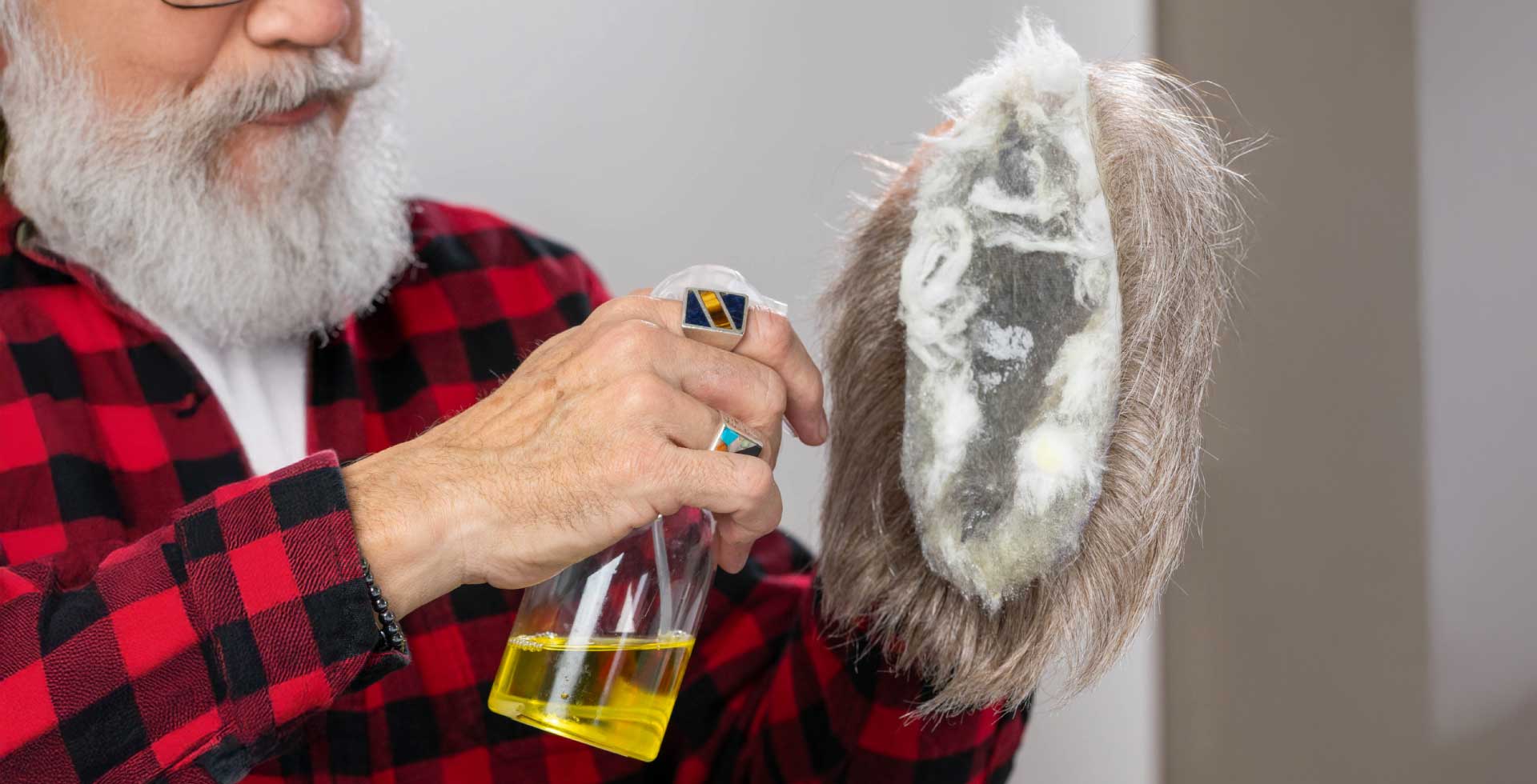 how to maintain your toupee