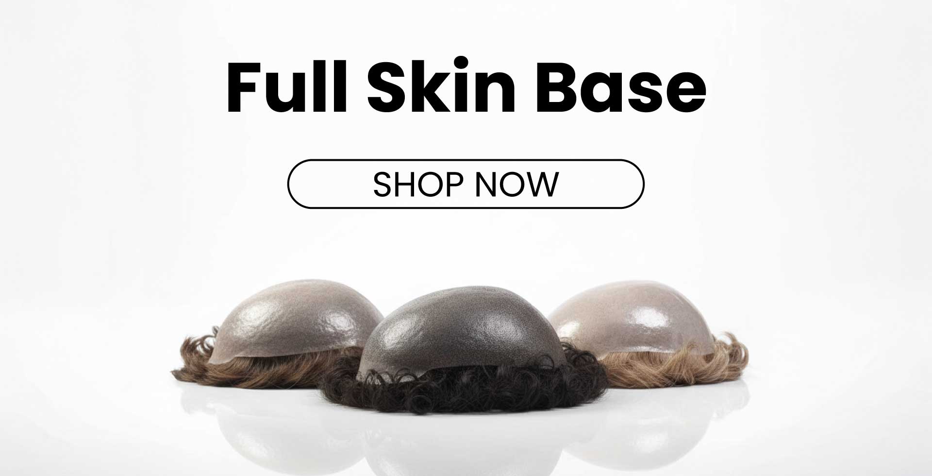 Full skin base toupee for men